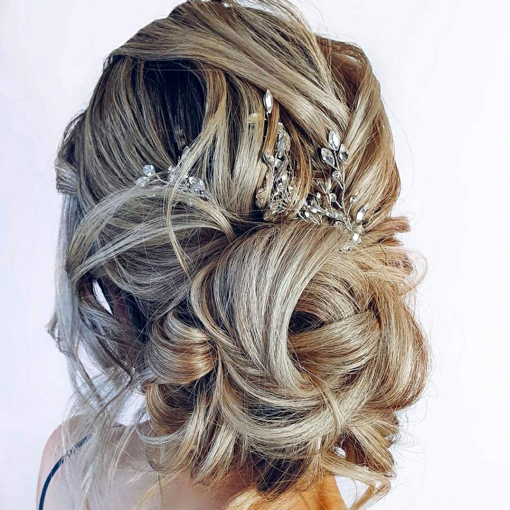 Gorgeous Rhinestone & Crystal Hair Vine